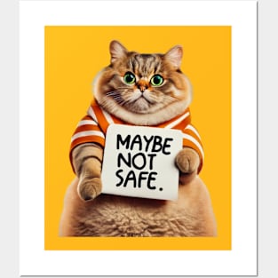 Maybe not safe Posters and Art